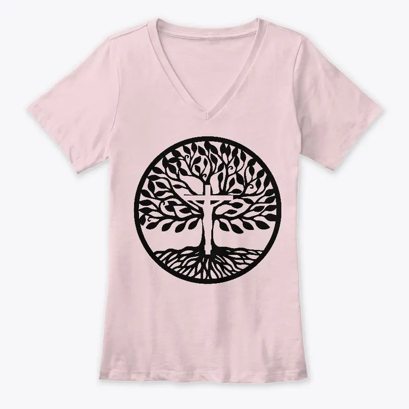 Woman's Tree of life V-Neck